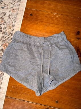 lululemon athletica Light Gray Knit Athletic Shorts